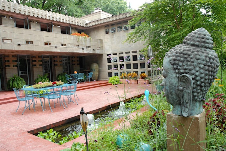 Light Up the Cabin 2022: Garden Party @ Frank Lloyd Wright Turkel Home image
