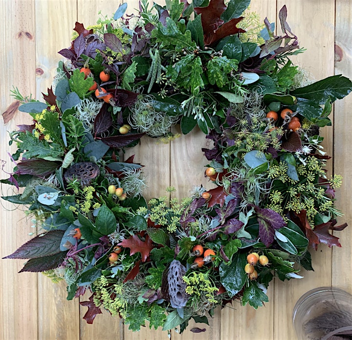 Fresh Herb and Seasonal Wreath Workshop image