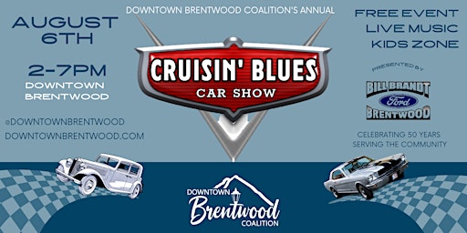 2022 Cruisin' Blues  - Car Show & Blues Concert