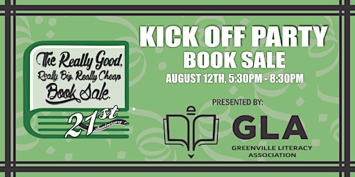Book Sale Kick-off Party