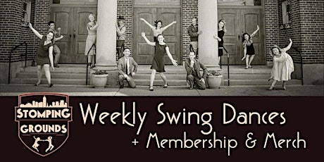 July Weekly Swing Dances + Membership & Merch