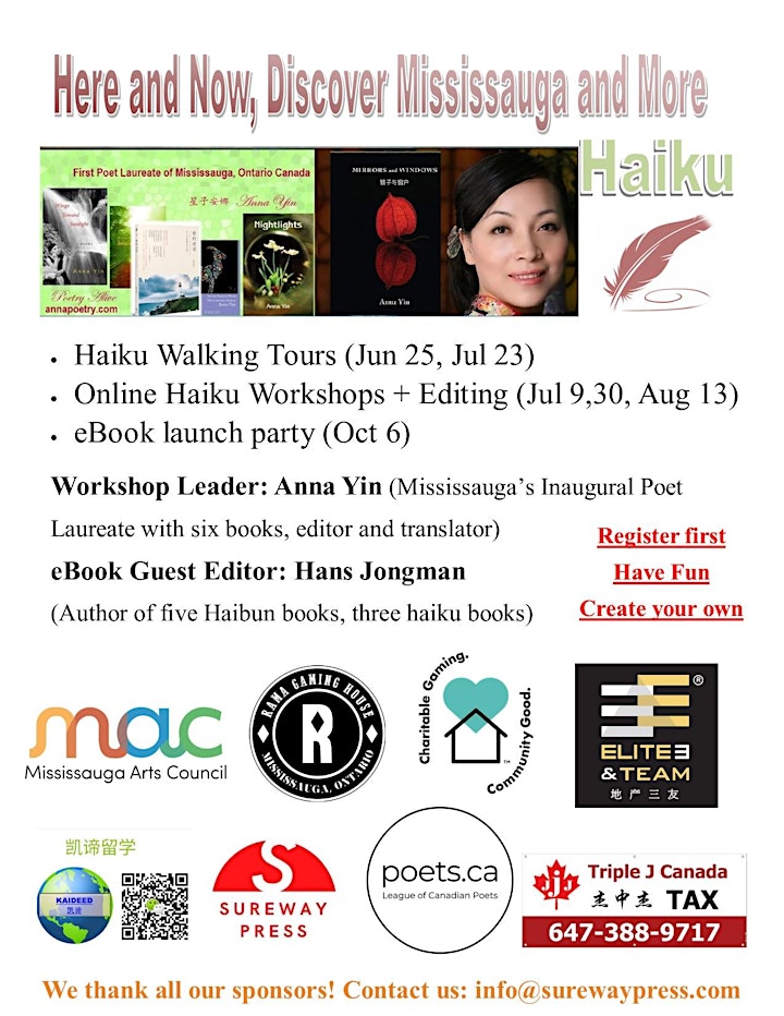 Online Haiku Workshops: Here and Now, eBook Prepare... image