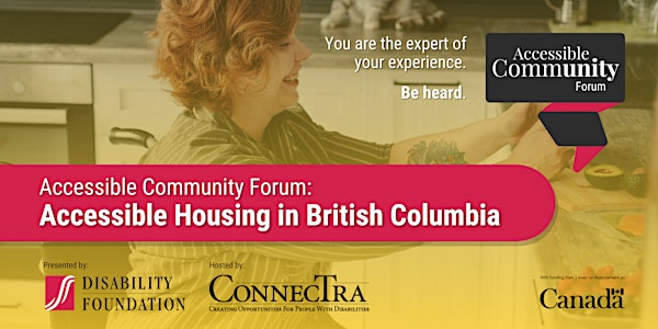Disability Foundation's Accessible Community Forum: Accessible Housing