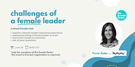 challenges of a female leader | a fireside chat tickets