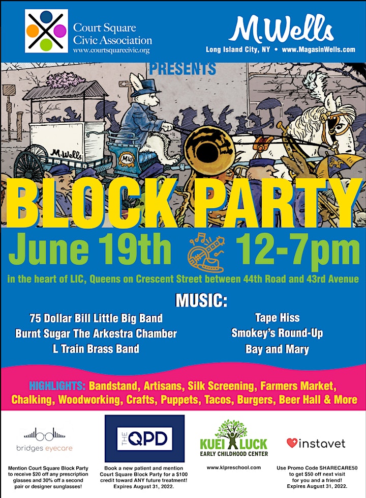 3rd Annual Court Square Block Party in LIC image
