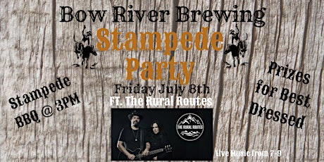Stampede Party at Bow River Brewing with Live Music Ft. The Rural Routes