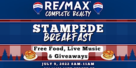 FREE Calgary Stampede Breakfast w/ RE/MAX Complete Realty tickets
