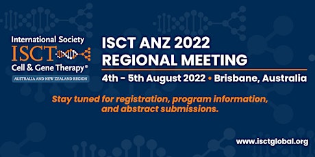 ISCT ANZ 2022 Regional Meeting tickets