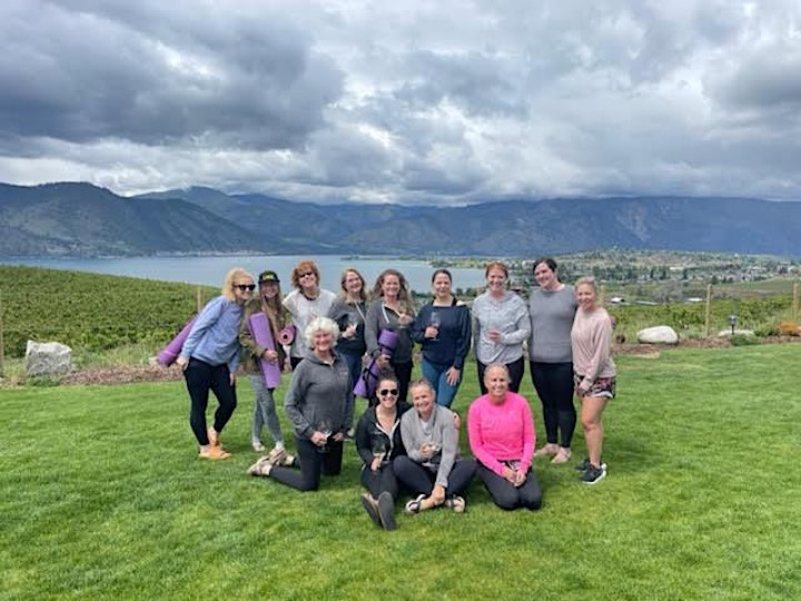 Yoga + Wine at Silver Bell Winery image