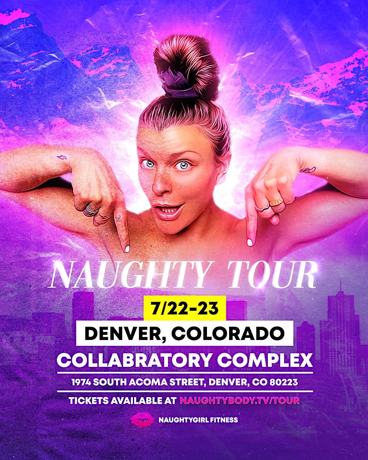 Naughty Girl Fitness LIVE (Denver!) image
