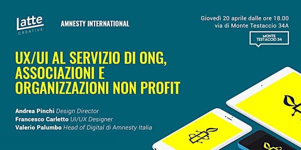 UX/UI al servizio di ONG, associazioni e organizzazioni Non Profit