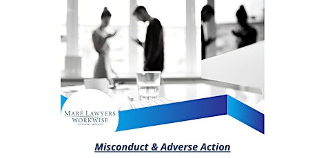 Mare Lawyers Lunch & Learn - Misconduct & Adverse Action tickets