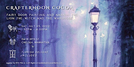 Crafternoon Cocoa: Fairy Door Painting & Narnia primary image