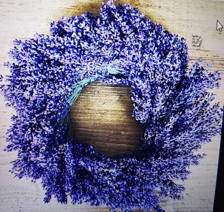 Lavender Wreath Making Class image