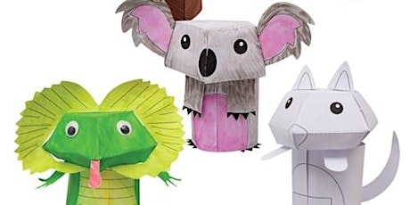 School Holiday Program - 3D Paper Animals Ages 5+ tickets