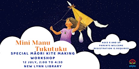 Mini Manu Tukutuku- Special Māori Kite Making Workshop tickets