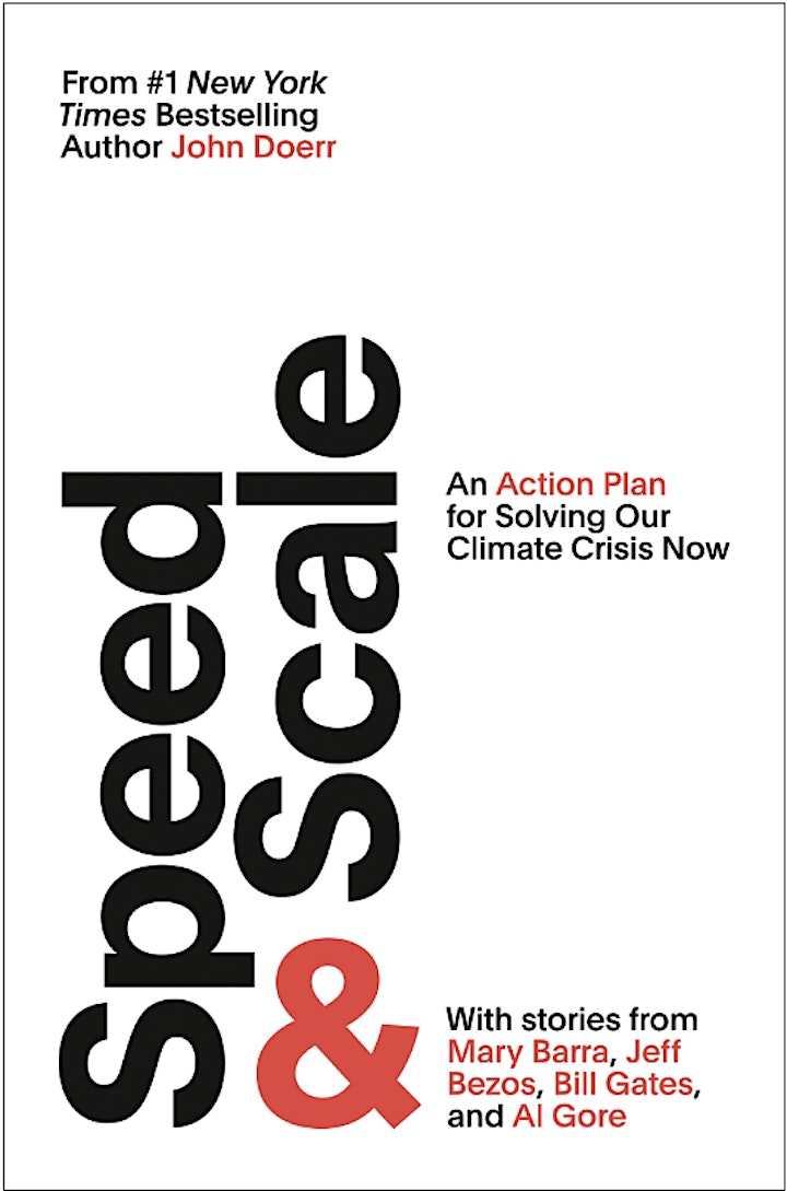 Book Talk: Speed & Scale: An Action Plan for Solving Our Climate Crisis Now image