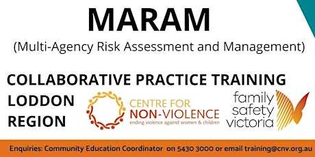MARAM Collaborative Practice Training - Thursday 21 & Thursday 28 July 2022 tickets