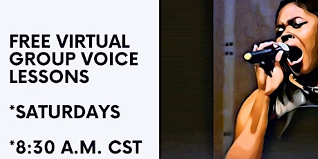 Free Virtual Group Voice Lessons tickets
