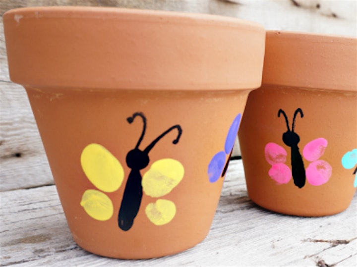 Saturday Sessions Winter Edition - Terracotta Pot Painting & Seed Planting image