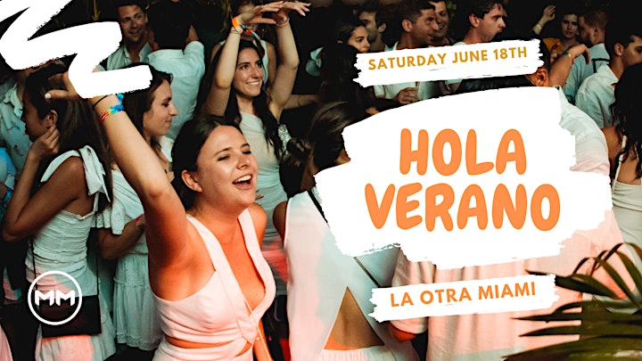 Hola VERANO this Saturday at LA OTRA | White Party Edition image