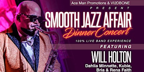 Smooth Jazz Affair Dinner Concert primary image