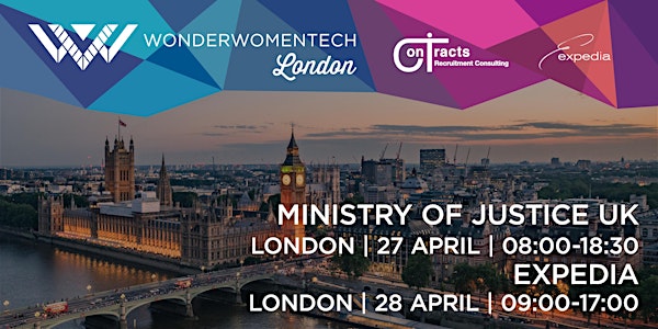 Wonder Women Tech London -- Women and Diversity in Tech Conference