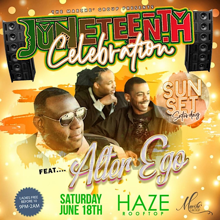 Juneteenth Celebration- Rooftop Edition with Alter Ego image