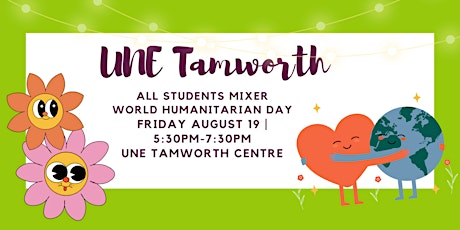 UNE Tamworth World Humanitarian Day All Student Mixer