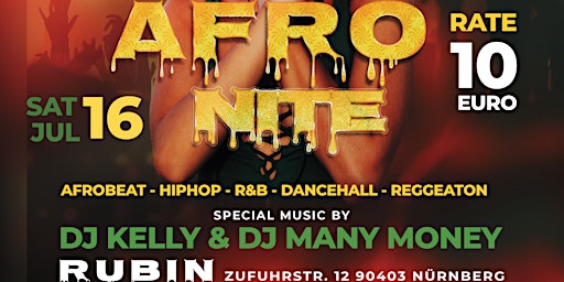 Sommer Afro Nite Party Nürnberg