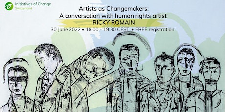 Hauptbild für Artists as Changemakers: A conversation with human rights artist R. Romain