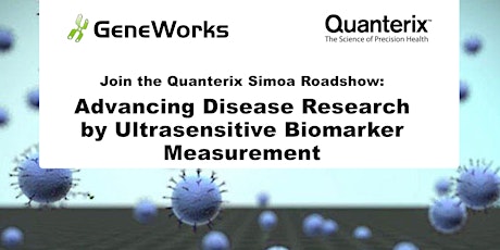 Advancing Disease Research by Ultrasensitive Biomarker Measurement- Melb primary image