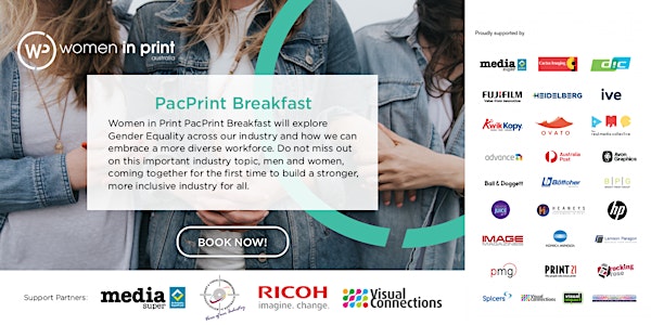 PacPrint 2022 • Women In Print Breakfast