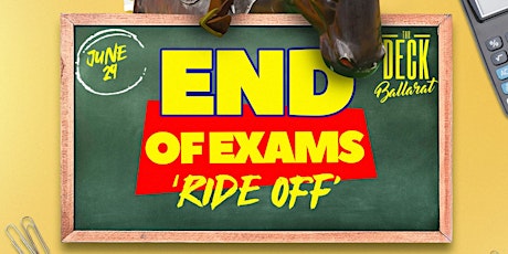 Deck Uni Night Presents: End Of Exams 'Ride Off' Dress Up Party! tickets