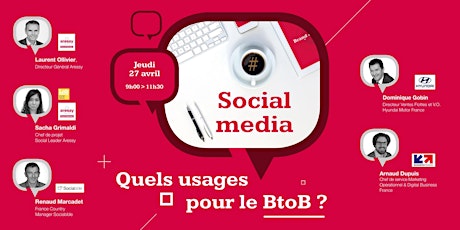 Image principale de Social Media : quels usages pour le BtB ?