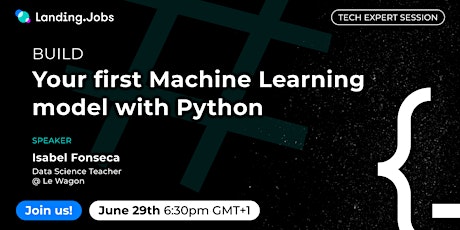 Build your first Machine Learning model with Python