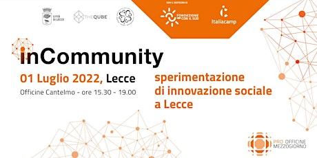 InCommunity - sperimentazione di innovazione sociale a Lecce biglietti