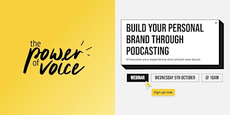 Webinar: Build your Personal Brand Through Podcasting tickets