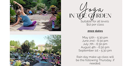 Copy of Yoga in the Garden tickets