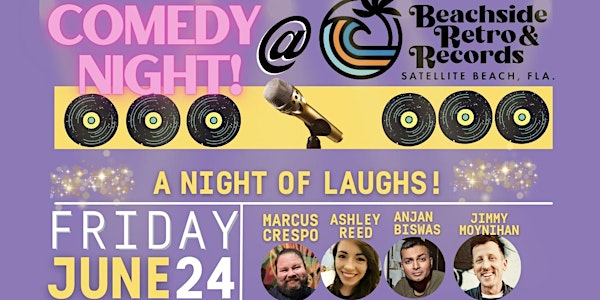 Comedy Night at Beachside Retro!