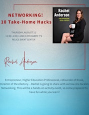 Networking! 10 Take-Home Hacks tickets