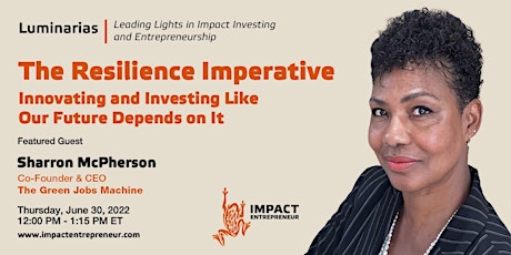 The Resilience Imperative with Sharron McPherson tickets