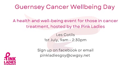 Guernsey Cancer Well-being Day tickets