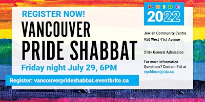 Vancouver Pride Shabbat