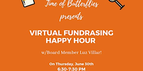 Virtual Happy Hour Fundraiser tickets