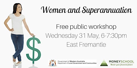 Women and Superannuation free public workshop - East Fremantle primary image