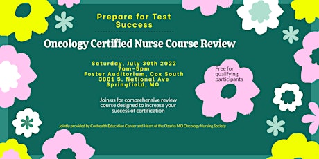Oncology Certification Review Course tickets
