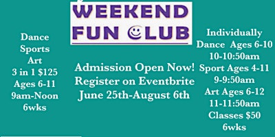 Copy of EyeRISE  Weekend Fun Club