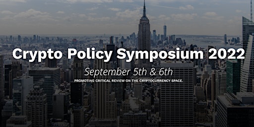 Crypto Policy Symposium 2022