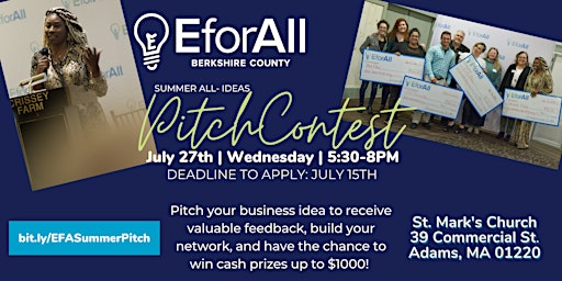 Berkshire County Summer Pitch Contest